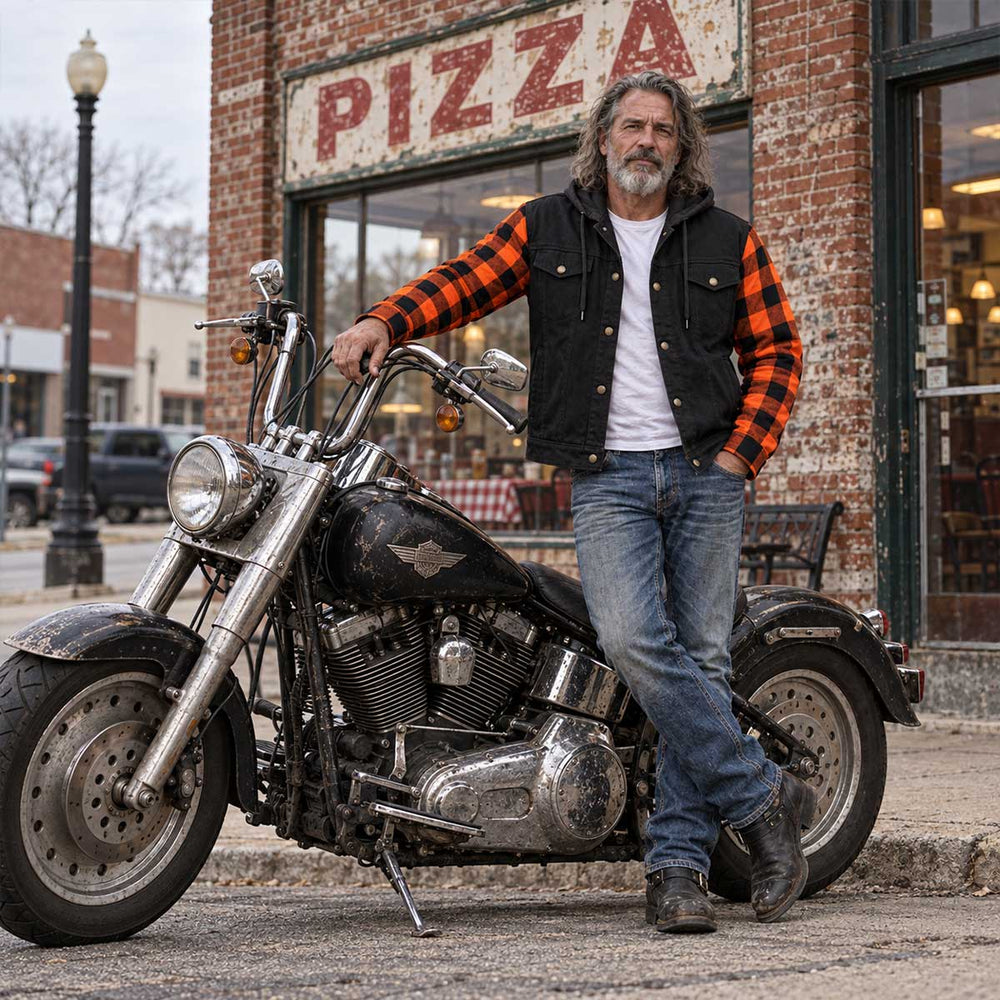 Milwaukee Motorcycle Clothing Co. Men's Gridlock Armored Jacket