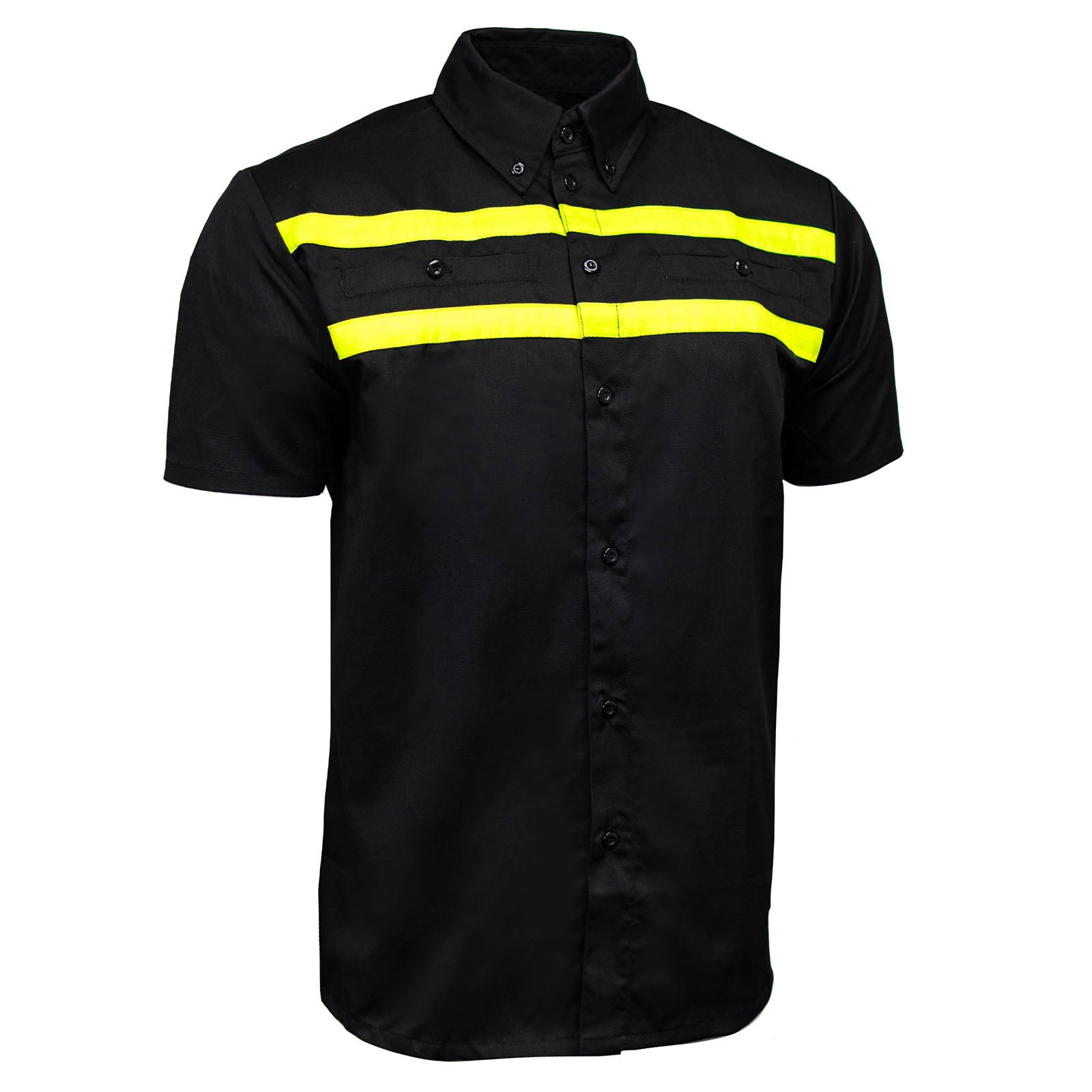 MMCC Men's Petrol Classic Mechanic Button Up Shirt - Dual Chest Pockets - Microfiber Panel - Rider Ready - MMC16005