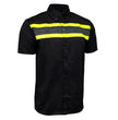 MMCC Men's Petrol Classic Mechanic Button Up Shirt - Dual Chest Pockets - Microfiber Panel - Rider Ready - MMC16007