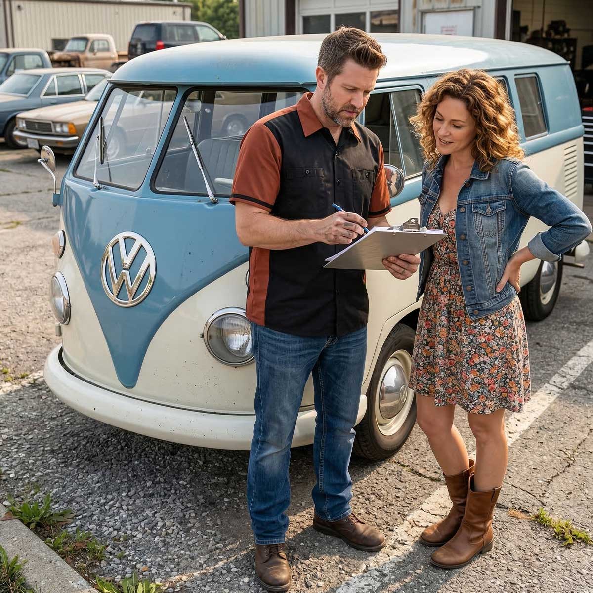 MMCC Men's Pit Line Mechanic Button Up Shirt - Dual Chest Pockets - Microfiber Panel - Rider Ready - MMC16025