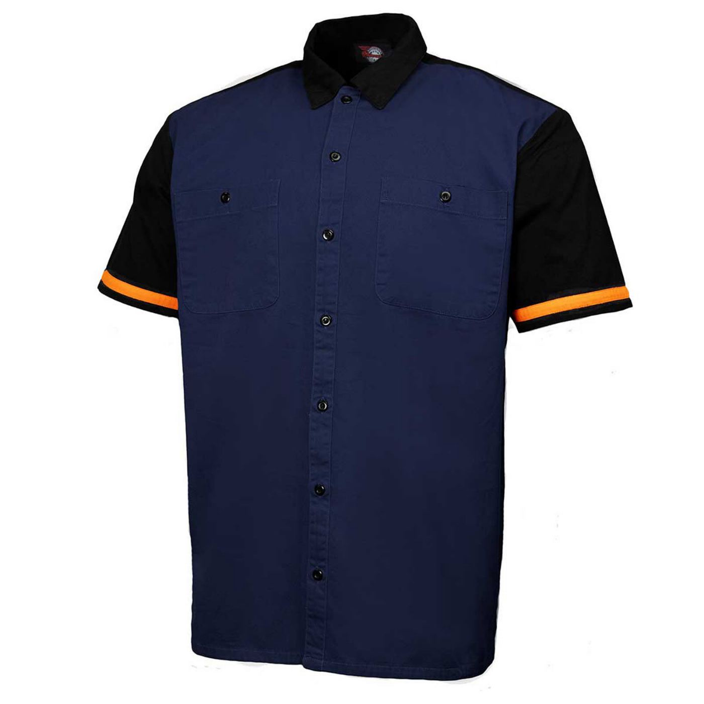 MMCC Men's Pit Line Poly-Blend Mechanic Shirt - MMC16026