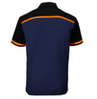 MMCC Men's Pit Line Mechanic Button Up Shirt - Dual Chest Pockets - Microfiber Panel - Rider Ready - MMC16026