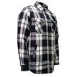 MMCC Men's Desperado Reversible Flannel Shirt - 100% Cotton Snap Front Plaid w/ Chest and Hand Pockets - MNG11804