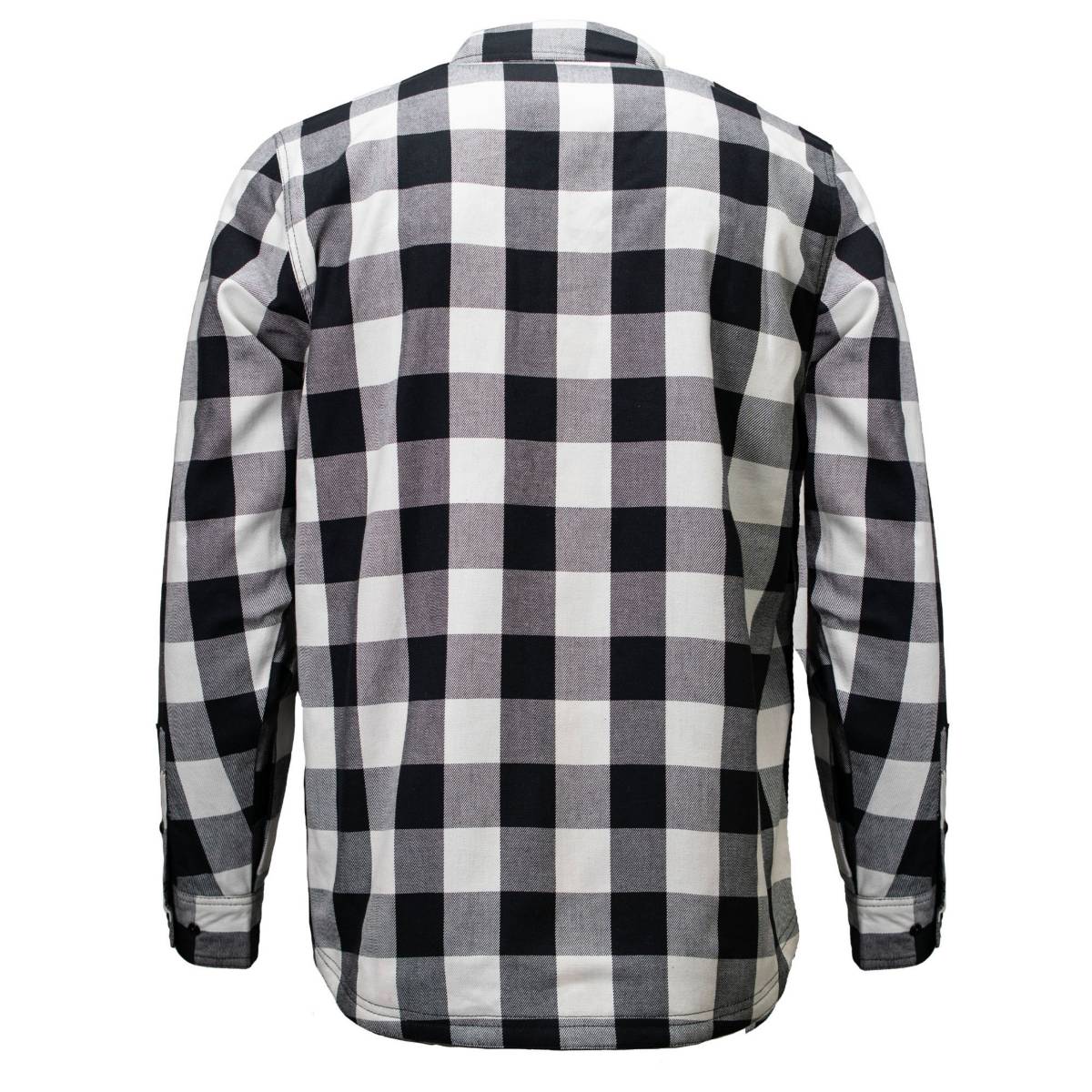 MMCC Men's Desperado Reversible Flannel Shirt - 100% Cotton Snap Front Plaid w/ Chest and Hand Pockets - MNG11804