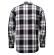 MMCC Men's Desperado Reversible Flannel Shirt - 100% Cotton Snap Front Plaid w/ Chest and Hand Pockets - MNG11804