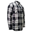 MMCC Men's Desperado Reversible Flannel Shirt - 100% Cotton Snap Front Plaid w/ Chest and Hand Pockets - MNG11804