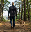 MMCC Men's Deadwood Reversible Flannel Shirt - 100% Cotton Snap Front Plaid w/ Chest and Hand Pockets - MNG11805