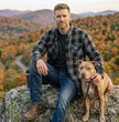 MMCC Men's Deadwood Reversible Flannel Shirt - 100% Cotton Snap Front Plaid w/ Chest and Hand Pockets - MNG11805
