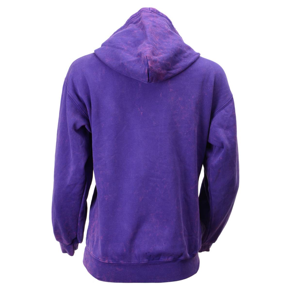 Milwaukee Leather MNG21622 Women's Distressed Purple Sweatshirt Full Zip Up Long Sleeve Casual Hoodie - with Pocket