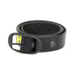 Milwaukee Leather MP7112 Men's We The People Black Leather Belt w/ Interchangeable Buckle - 1.5 inches Wide