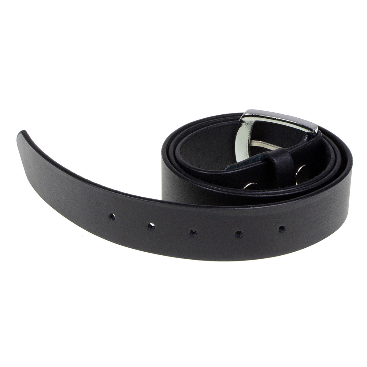 Milwaukee Leather MP7114 Men's Classic Black Leather Belt with