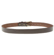 Milwaukee Leather Men's Brown Brass Buckle Leather Belt, MP7115