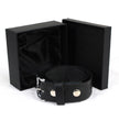 Milwaukee Leather MP7122 Men's Engine Block & Wings - Black Leather Belt w/ Interchangeable Buckle - 1.5 inches Wide