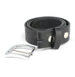 Milwaukee Leather MP7122 Men's Engine Block & Wings - Black Leather Belt w/ Interchangeable Buckle - 1.5 inches Wide