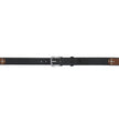 Milwaukee Leather Men's Two-Tone Stud Genuine Leather Belt, MP7130