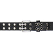 Milwaukee Leather Men's Double Prong Grommet Genuine Leather Belt, MP7137