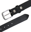 Milwaukee Leather Men's Freedom Line Black Leather Belt with USA Flag Emblems - 1.5 Inch - MP7140