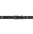 Milwaukee Leather Men's Skull & Pistons Genuine Leather Belt, MP7141