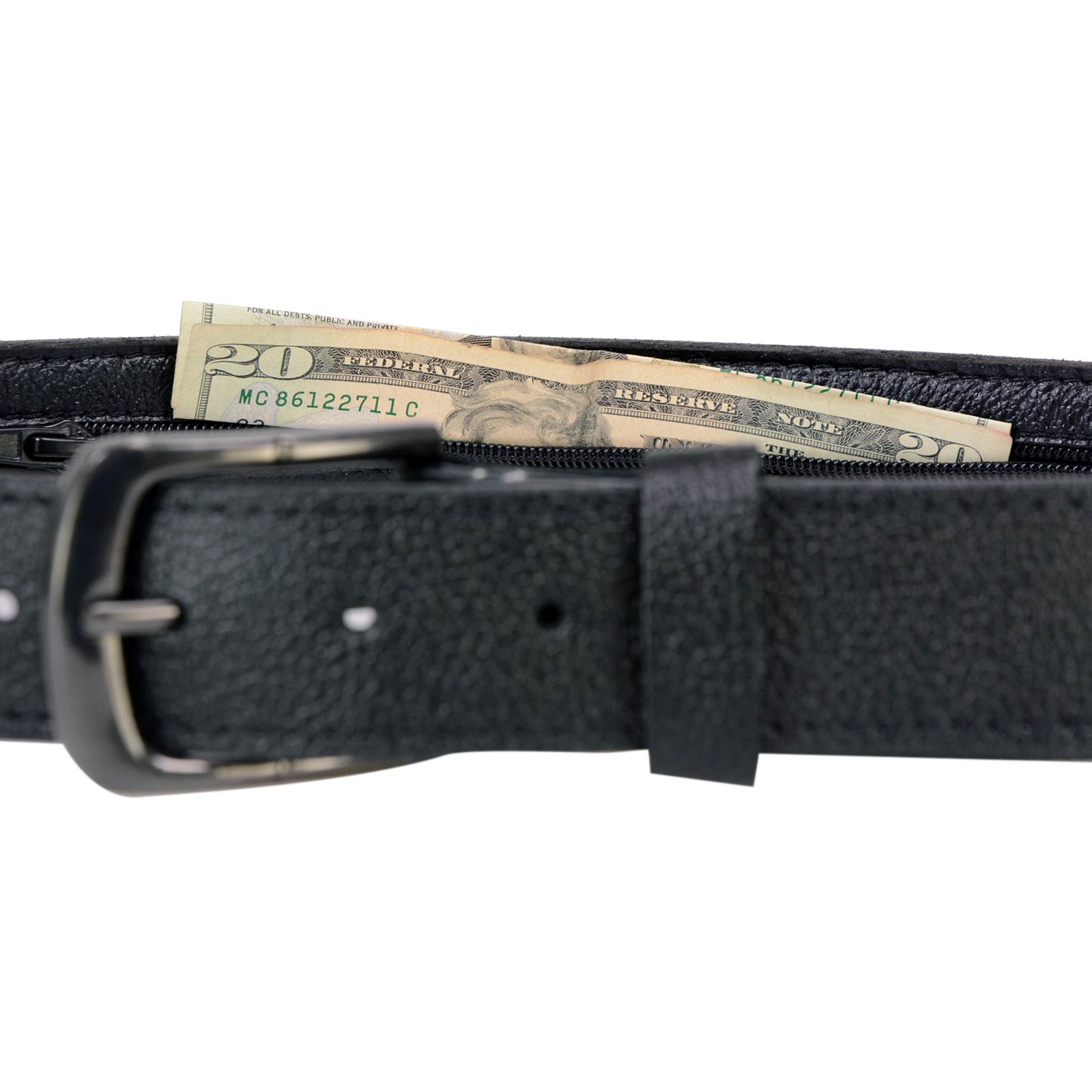 Milwaukee Leather MP7150 Men's Black Genuine Cowhide Leather Money