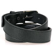 Milwaukee Leather MP7150 Men's Black Genuine Cowhide Leather Money Belt W/ Secure Front Buckle for Motorcycle Rider