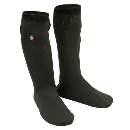 Nexgen Heat MP7905 Men's Black Heated Winter Sock for Ski, Riding - Top and Bottom Heating Elements w/ Battery