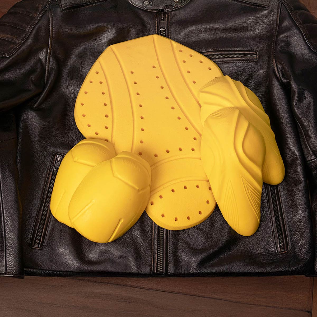 Milwaukee Leather MP7908 5-PC CE-Approved Motorcycle Armor for Shoulder, Elbow and Back| Armor for Motorcycle Jackets