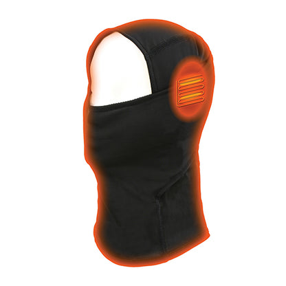 NexGen Heat MP7922FMSET Heated Breathable Balaclava for Skiing, Motorcycle – Heated Winter Face Mask w/ Battery Pack