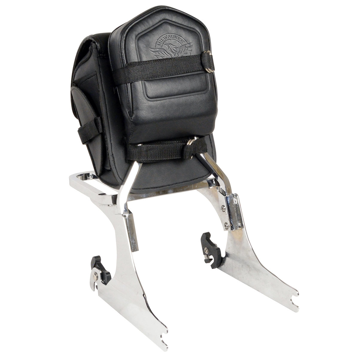 Milwaukee Leather MP8110 Small Black PVC Motorcycle Cruiser Style