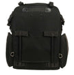 Milwaukee Leather MP8112 Black Large Textile Luggage Sissy Bar Bag