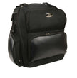 Milwaukee Leather MP8112 Black Large Textile Luggage Sissy Bar Bag