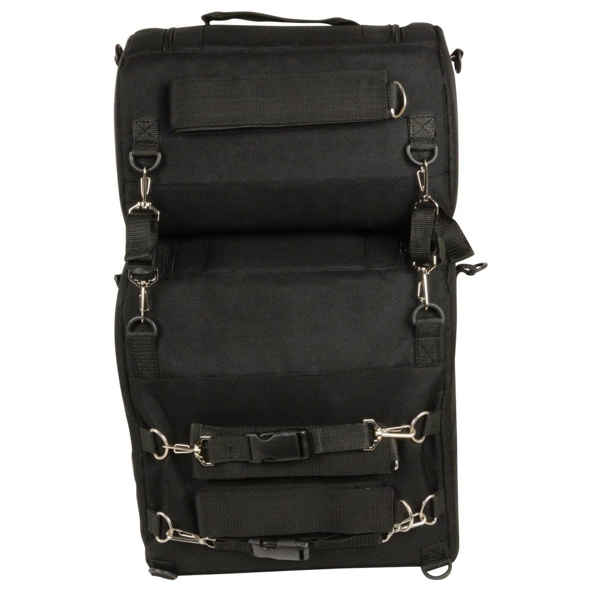 Milwaukee Leather MP8120 Large Black Textile Motorcycle 2-Piece
