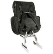 Milwaukee Leather MP8122 Large Black Textile Motorcycle 2-Piece Deluxe Sissy Bar Bag