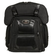 Milwaukee Leather MP8125 Large Black Textile Combo 2-Piece Motorcycle Sissy Bar Bag