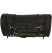 Milwaukee Leather MP8135 Large Black Textile Motorcycle Travel Sissy Roll Bag