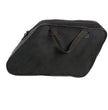Milwaukee Leather MP8150 Black Textile Slant Saddlebags Inside Liner