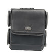 Milwaukee Leather MP8185 Large Black '4 Pocket' PVC Motorcycle Travel Sissy Bar Bag