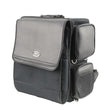 Milwaukee Leather MP8185 Large Black '4 Pocket' PVC Motorcycle Travel Sissy Bar Bag