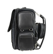 Milwaukee Leather MP8185 Large Black '4 Pocket' PVC Motorcycle Travel Sissy Bar Bag