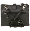 Milwaukee Leather MP8800 Women's Black Leather Studded Shoulder Bag