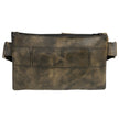 Milwaukee Leather MP8825 Women's Distress Brown Leather Belt Bag