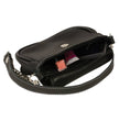 Milwaukee Leather MP8830 Ladies Black Leather Chain Strap Shoulder Bag