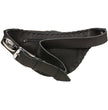 Milwaukee Leather MP8835 Women's Black Lather 'Braided' Hip Belt Bag