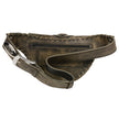 Milwaukee Leather MP8835 Women's Distress Brown Leather 'Braided' Hip Belt Bag