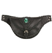 Milwaukee Leather MP8835 Women's Black Lather 'Braided' Hip Belt Bag