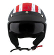 Milwaukee Helmets MPH9701DOT Maverick 3/4 Open Face Stars and Stripes Motorcycle Biker DOT Helmet