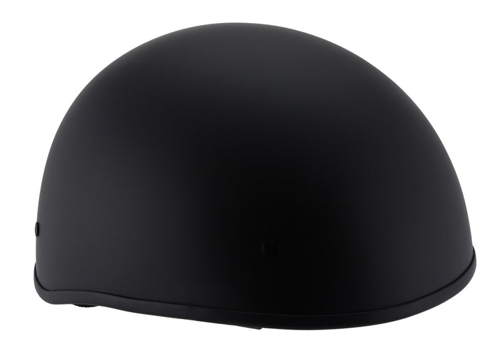 Milwaukee Performance Helmets MPH9710DOT Dot Approved Bare Bones Matte Black Half Motorcycle Helmet