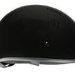 Milwaukee Helmets MPH9711DOT Bare Bones Glossy Black Half Motorcycle DOT Bikers Helmet
