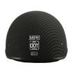 Milwaukee Performance Helmets MPH9712DOT Dot Approved Matte Black Half Motorcycle Helmet Biker