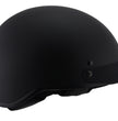 Milwaukee Performance Helmets MPH9720DOT DOT Approved Momentum Matte Black Half Motorcycle Helmet w/ Drop Down Visor