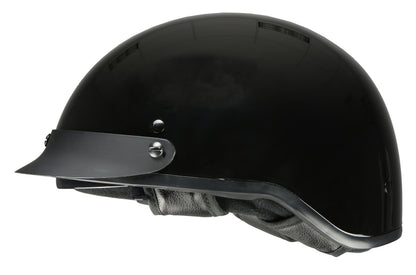 Milwaukee Helmets MPH9721DOT 'Momentum' Glossy Black Half Helmet